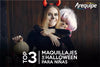 Top 3 maquillajes para niñas en Halloween