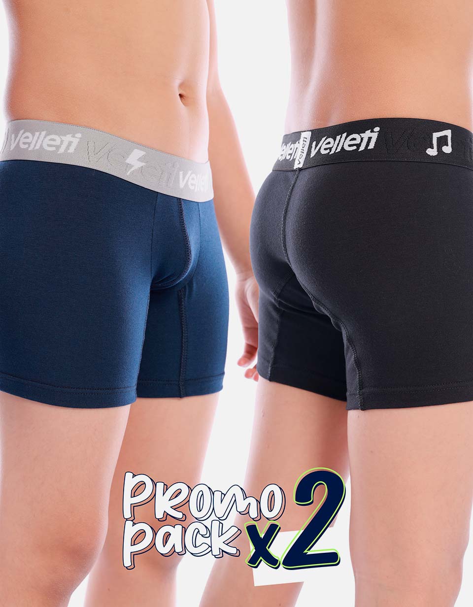 Boxer Niño Pack X2