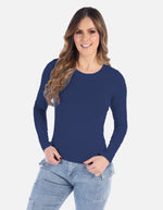 Camiseta Manga larga Básica para Mujer