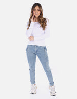 Camiseta Manga larga Básica para Mujer