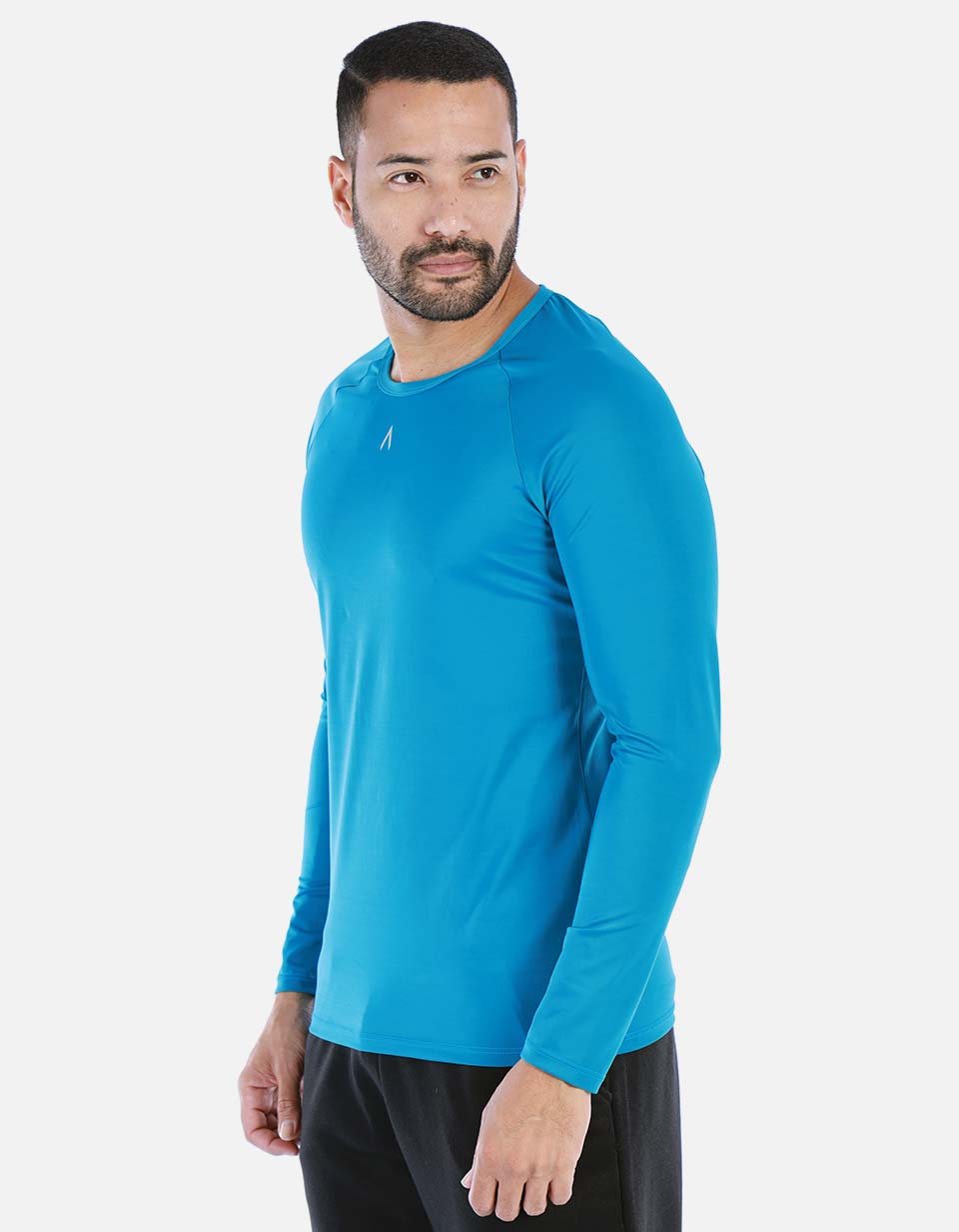 Camibuso licrado Hombre unicolor