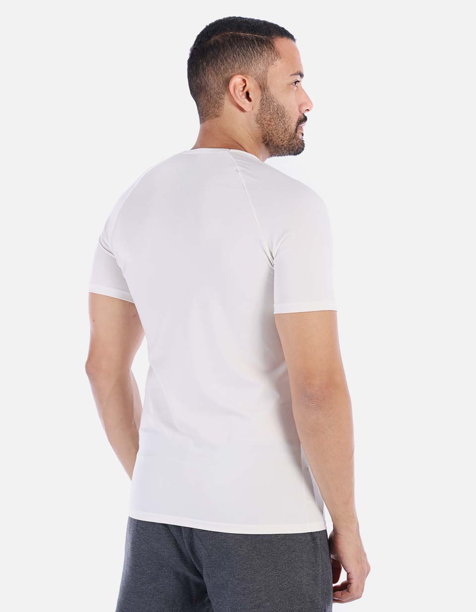 Camiseta licrada Hombre unicolor