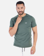 Camiseta licrada Hombre unicolor