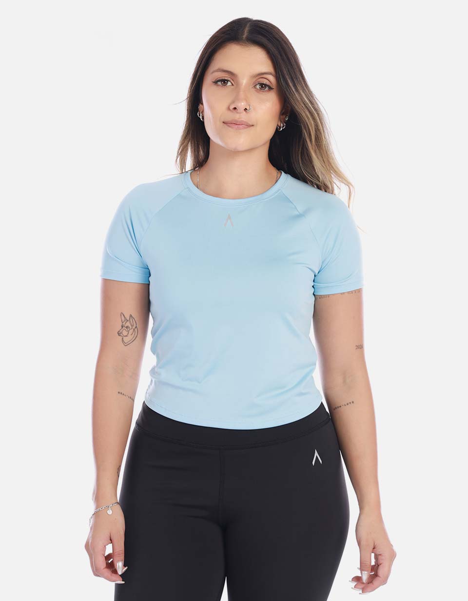 Camiseta Deportiva Manga Corta Mujer