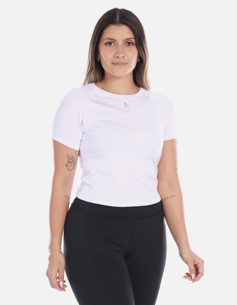 Camiseta Deportiva Manga Corta Mujer