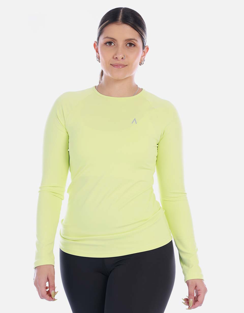 Camiseta Deportiva Mujer Manga Larga