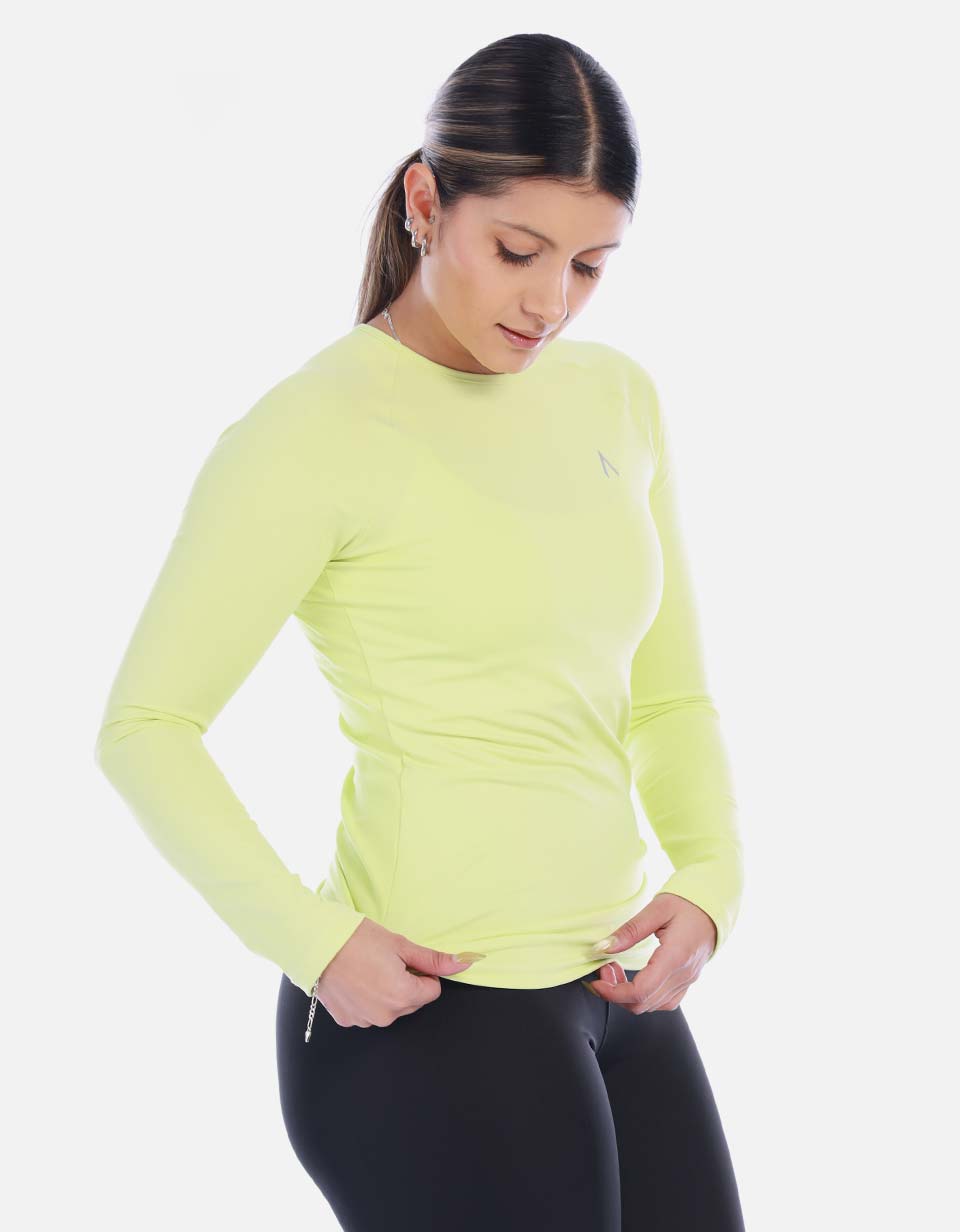 Camiseta Deportiva Mujer Manga Larga