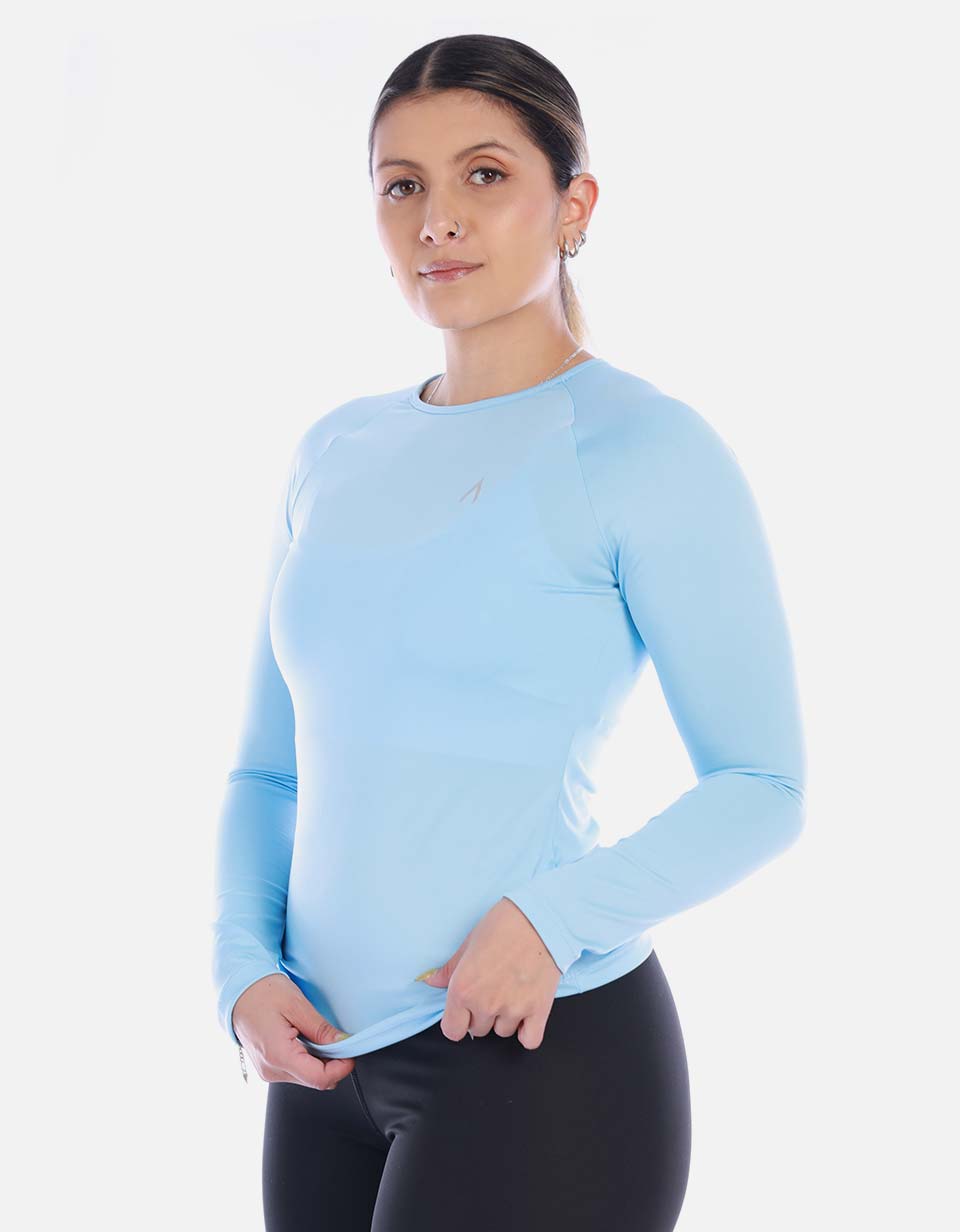 Camiseta Deportiva Mujer Manga Larga