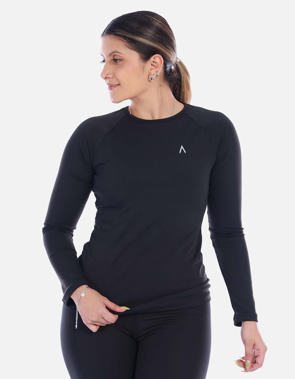 Camiseta Deportiva Mujer Manga Larga