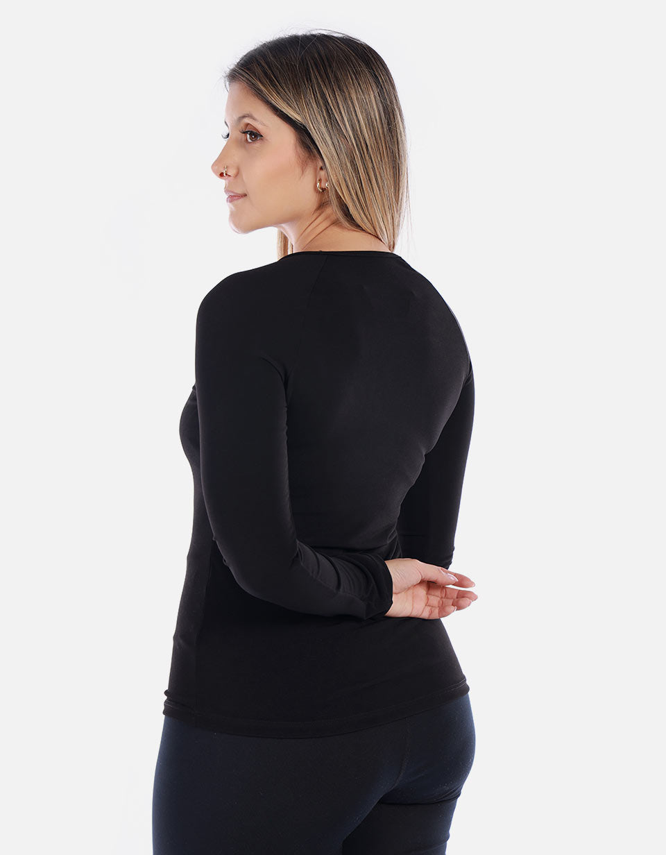 Camiseta Deportiva Mujer Manga Larga