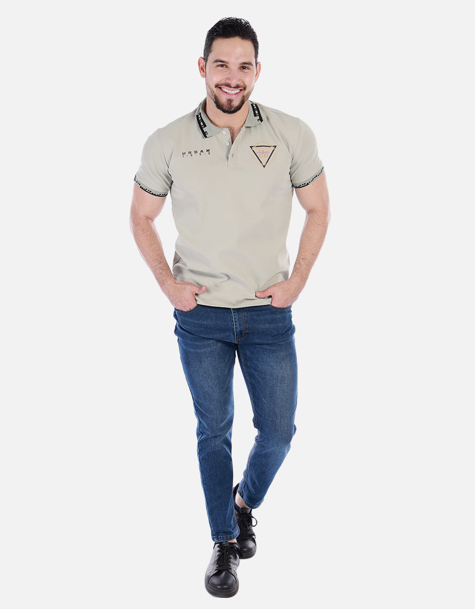 Polo básica de Hombre manga corta