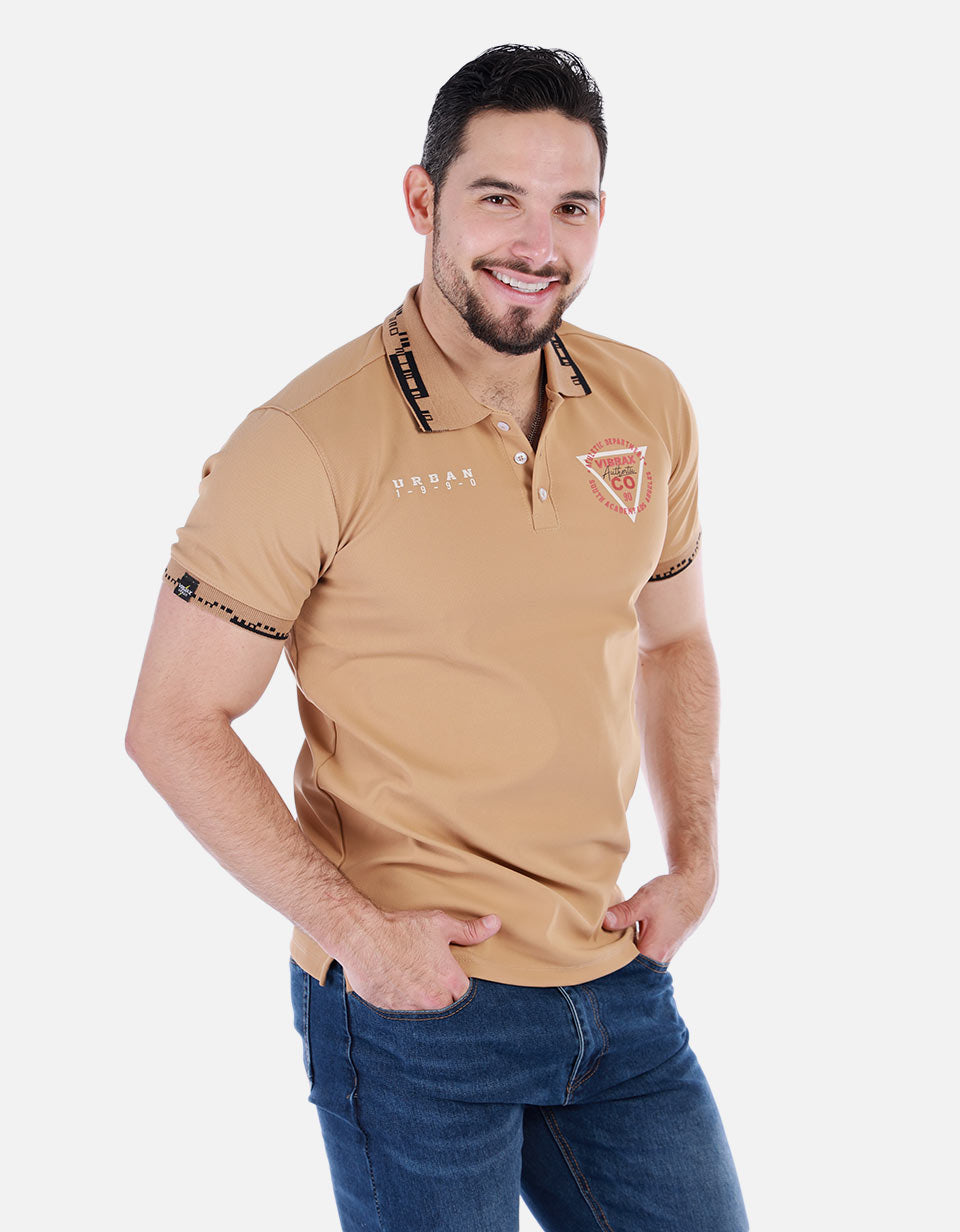 Polo básica de Hombre manga corta