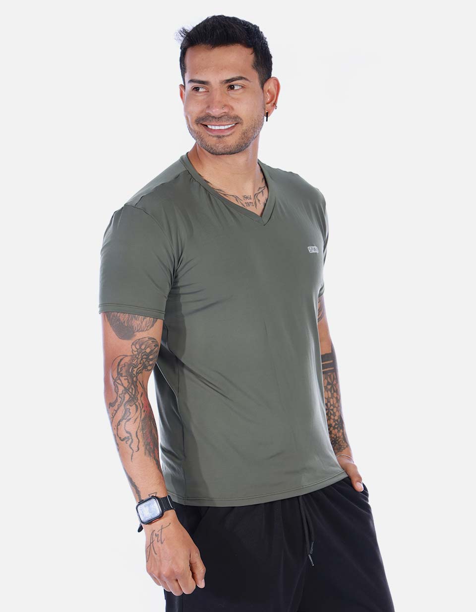 Camiseta Deportiva para Hombre licrada