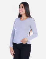 Camiseta Manga larga Básica para Mujer
