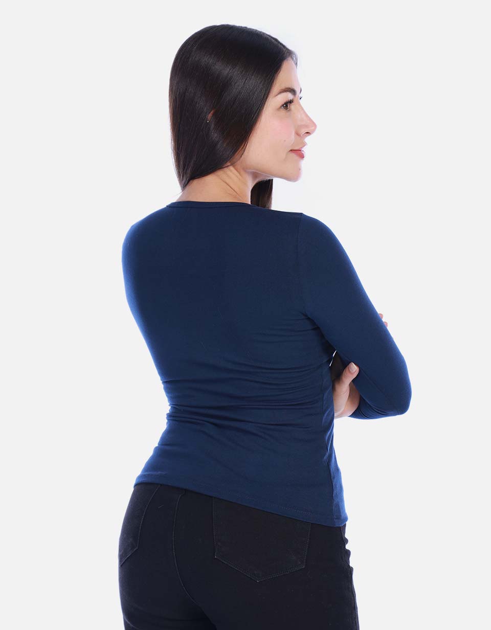 Camiseta Manga larga Básica para Mujer