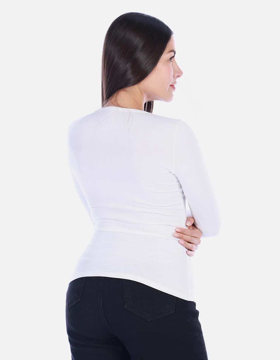Camiseta Manga larga Básica para Mujer