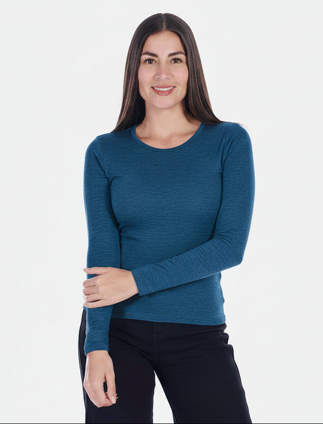 Camiseta Manga larga Básica para Mujer
