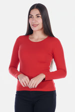 Camiseta Manga larga Básica para Mujer