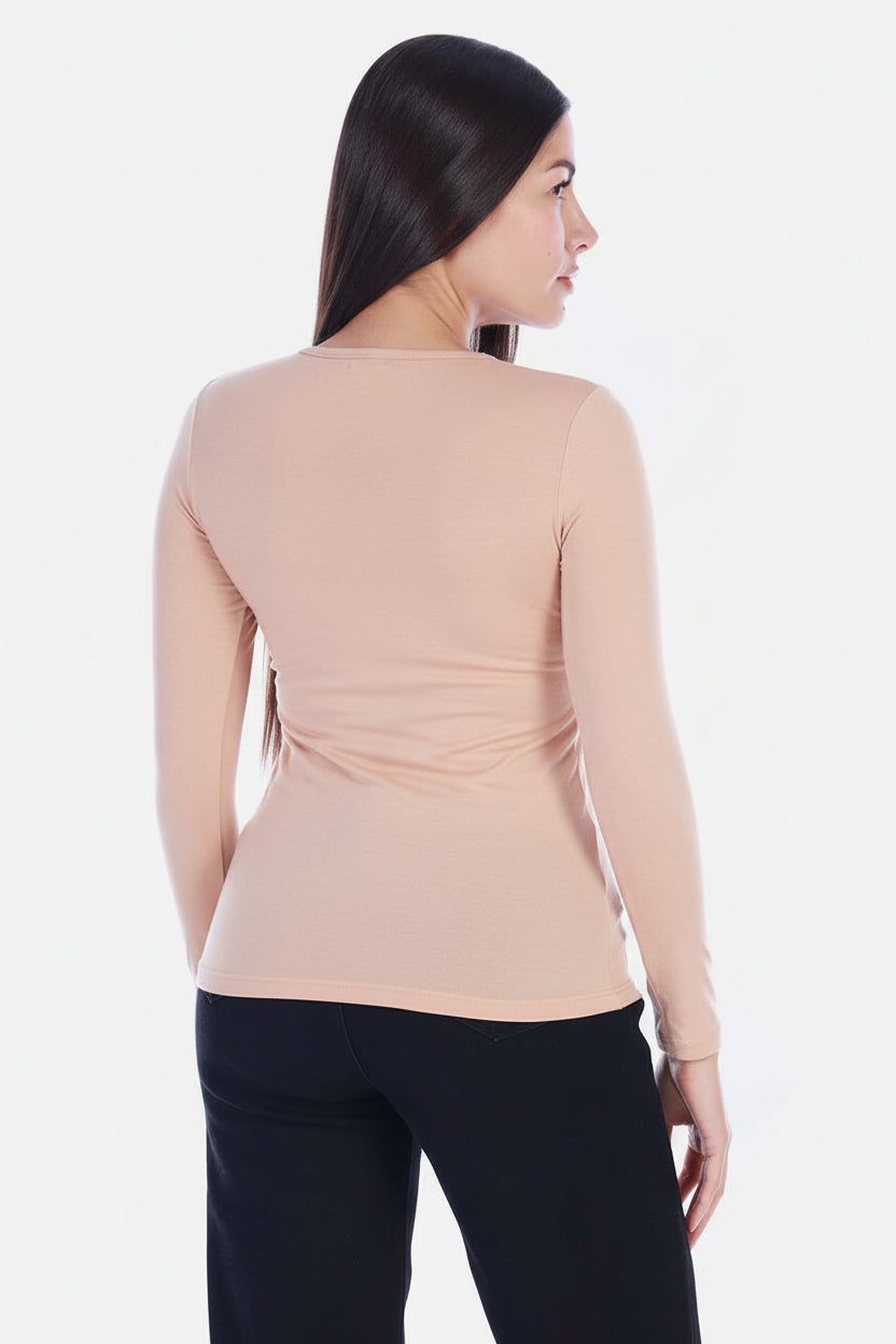 Camiseta Manga larga Básica para Mujer