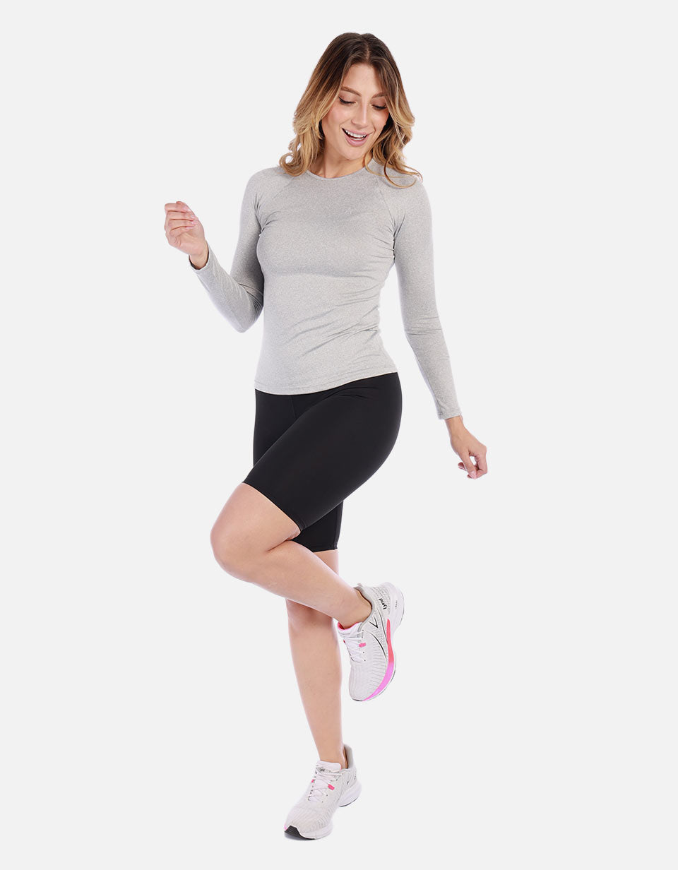 Camiseta Deportiva Mujer Manga Larga