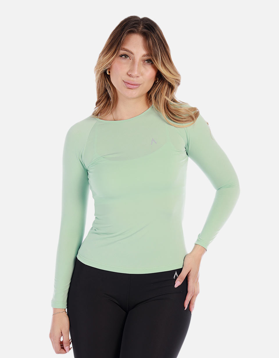 Camiseta Deportiva Mujer Manga Larga