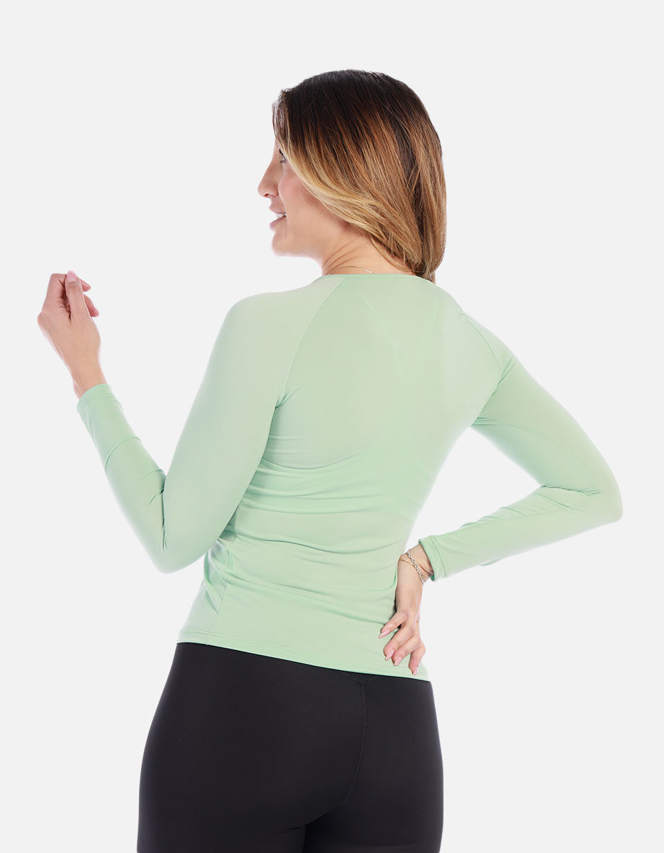 Camiseta Deportiva Mujer Manga Larga