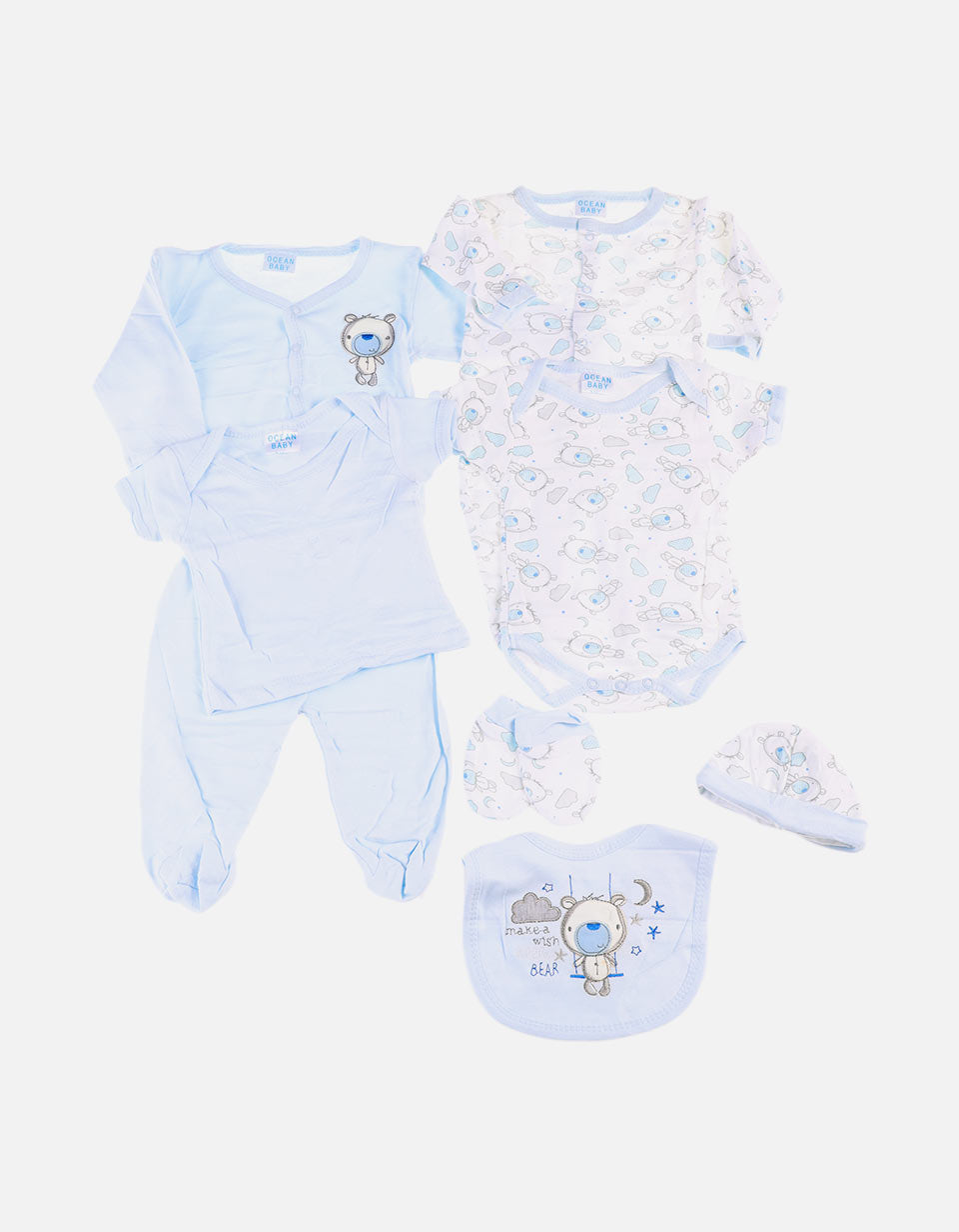 Set Primera muda para Bebé | 7 Prendas