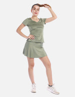 Falda short deportiva comoda