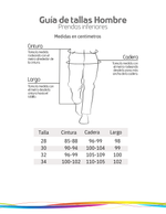 Jean recto para hombre de ajuste cómodo