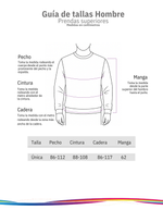 Suéter tejido para hombre con franjas modernas