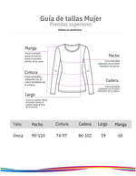 Buzo tejido con diseño calado femenino