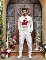 Buzo navideño de pingüino para Hombre