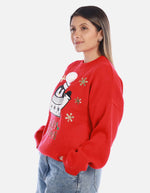 Buzo navideño de pingüino para mujer