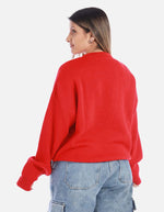 Buzo navideño de pingüino para mujer