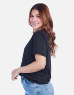 Camiseta Básica Manga Corta para Mujer
