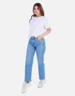 Camiseta Básica Manga Corta para Mujer