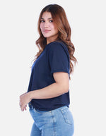 Camiseta Básica Manga Corta para Mujer