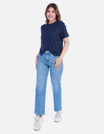 Camiseta Básica Manga Corta para Mujer