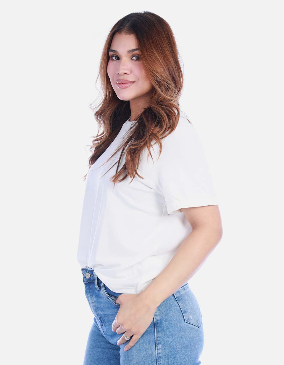 Camiseta Básica para Mujer Manga Corta