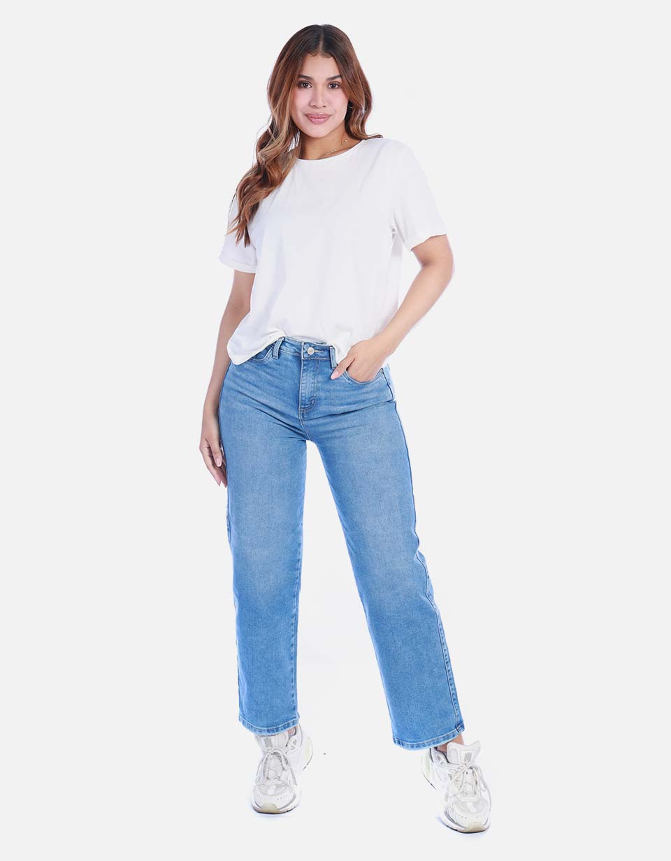 Camiseta Básica para Mujer Manga Corta