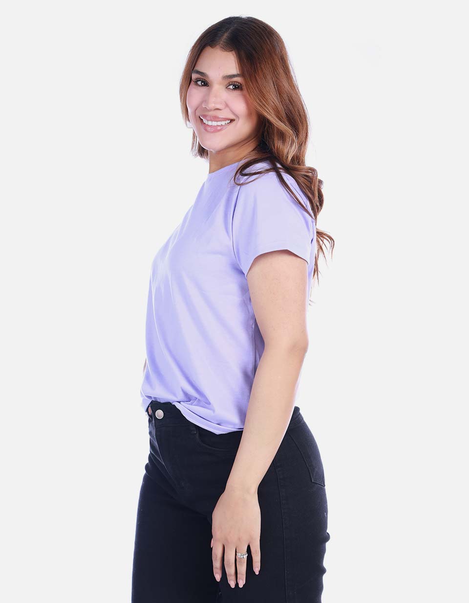 Camiseta Básica para Mujer Manga Corta