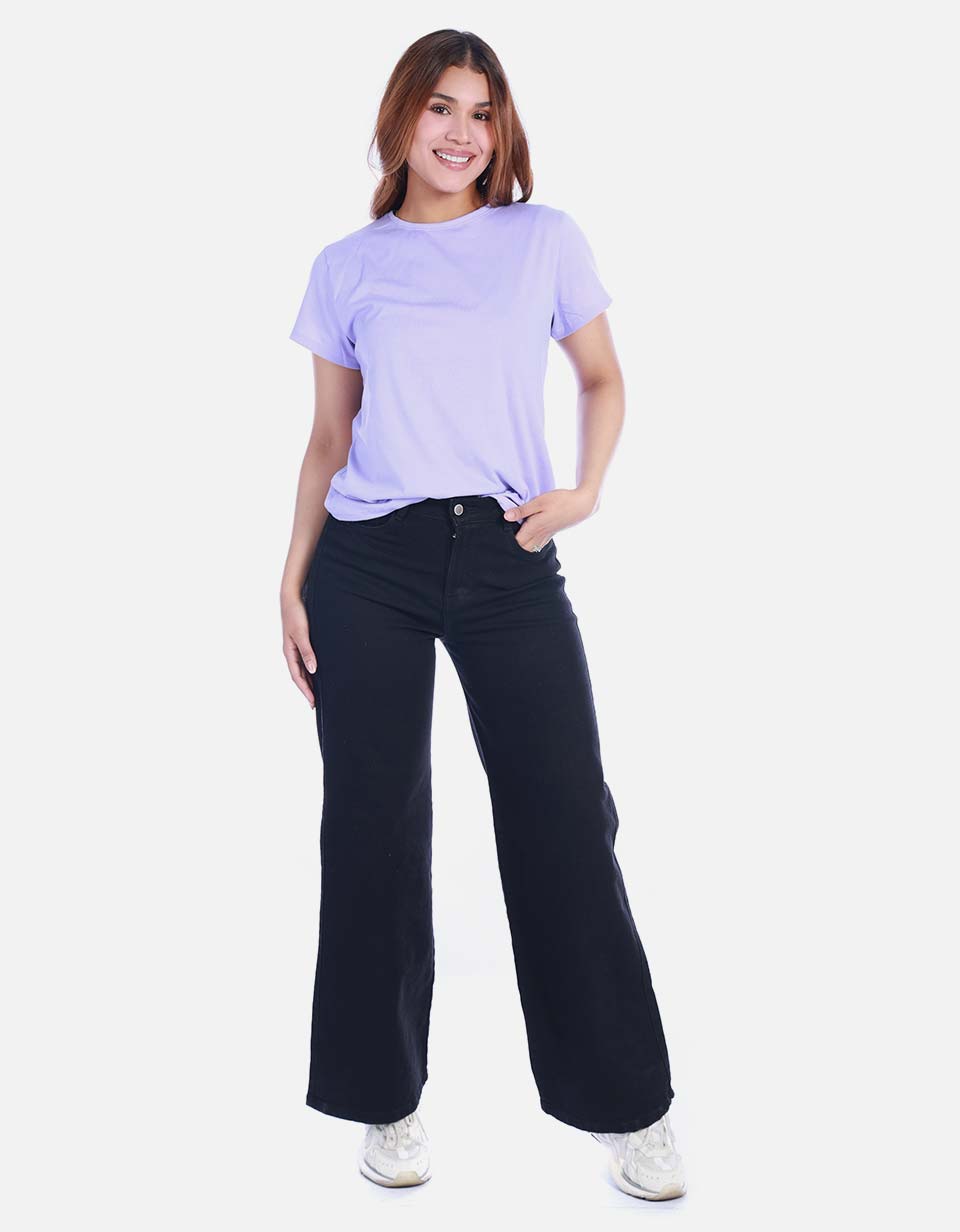 Camiseta Básica para Mujer Manga Corta