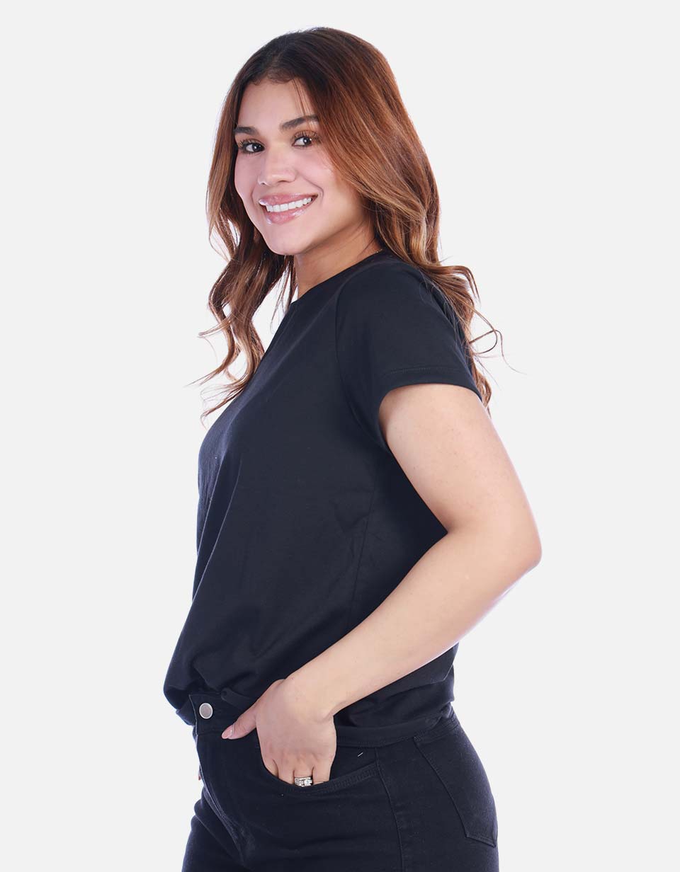 Camiseta Básica para Mujer Manga Corta