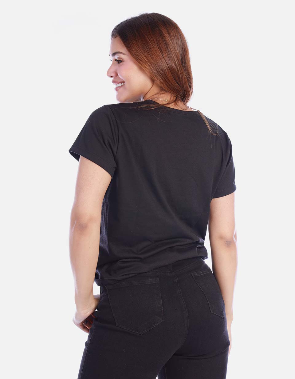 Camiseta Básica para Mujer Manga Corta