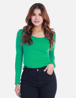 Camiseta Básica para Mujer Manga Larga
