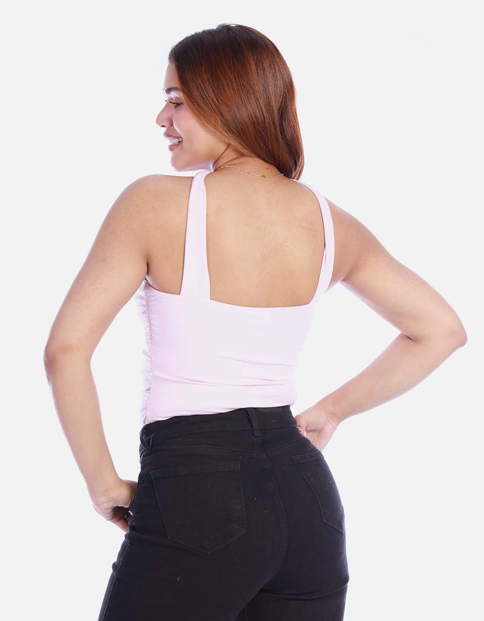 Body Strapless para Mujer con Gargantilla Choker