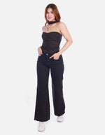 Body Strapless para Mujer con Gargantilla Choker