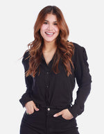 Camisa Manga Larga Elegante para Mujer