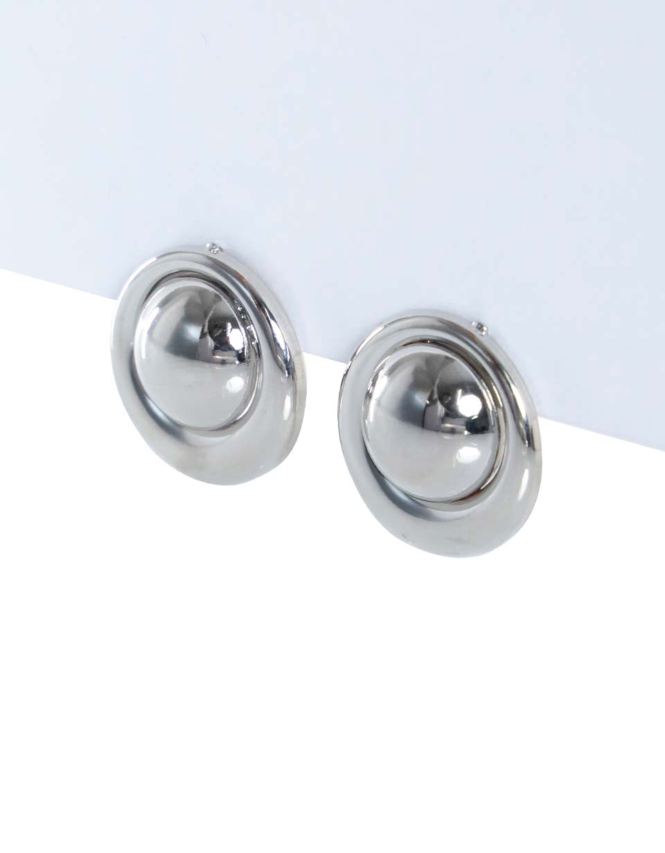Aretes con forma de platillo