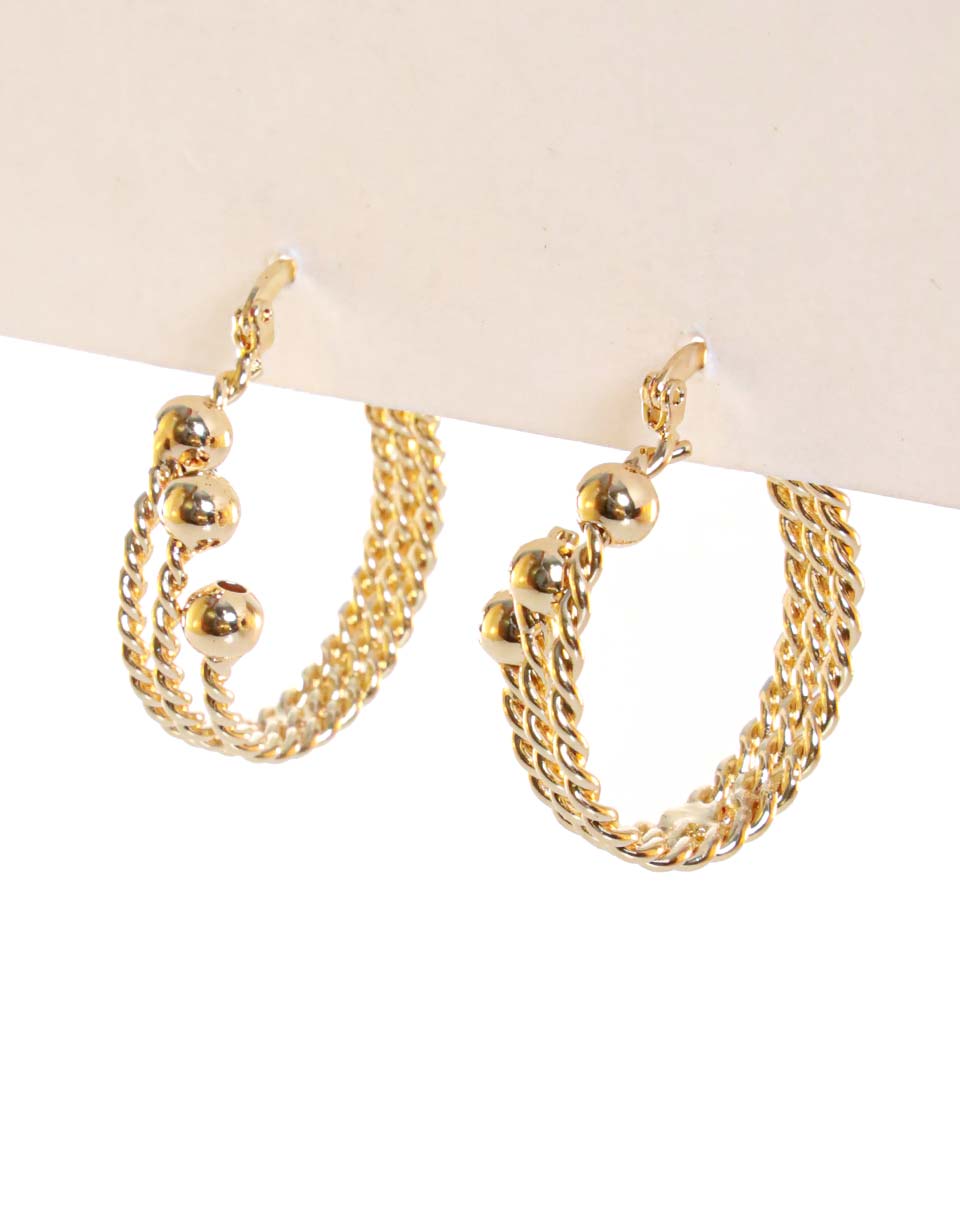 Candonga aros triples lazo